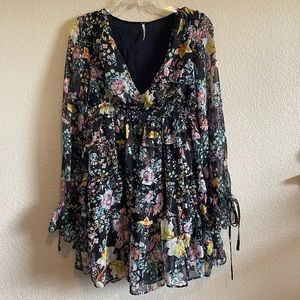 Free People Closer To The Heart Mini Dress Size S